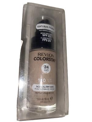 #ad Revlon Colorstay 24 hrs Normal Dry 110 Ivory NEW IN BOX $11.95