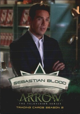 #ad 2015 Arrow Season Two Characters #CB2 Sebastian Blood $1.69