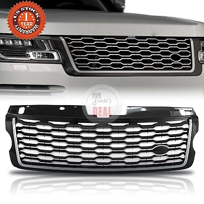 #ad Front Bumper Grille Mesh Grill For Land Rover Range Rover Vogue L405 2013 2017 $99.89