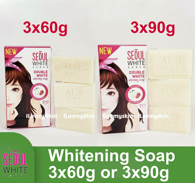 #ad Seoul White Korea Double White Whitening Soap Triple Pack $19.99