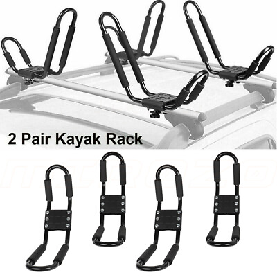 #ad Roof Rack For 2016 2018 Ford Explorer Luggage 2x Cross Bar cargo 4x rack kayak $187.99