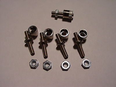 #ad 4 LIONEL T 159 BINDING POST AND 4 T 160 BINDING POST NUTS FOR ZWKWRWSWTWZV $8.95