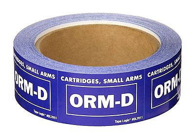 #ad 500 Roll of Cartridges Small Arms ORM D DOT Blue Label 2 1 4quot; x 1 3 8quot; Stickers $13.59
