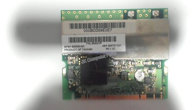 COMPAQ W500 MINI PCI WIRELESS CARD 325525 001 $47.00