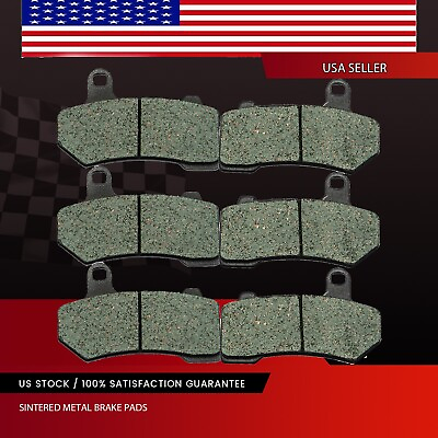#ad Front Rear Brake Pads For Harley FLHX Street Glide 2008 2017 41854 08 FA409 $22.00