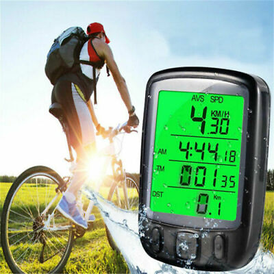 Waterproof LCD Digital Cycle Bike Odometer Computer Bicycle meter Speedometer $11.70