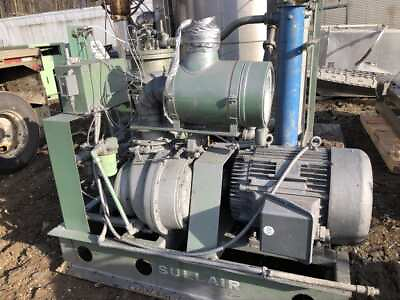 #ad Used Sullair 25 100L 100 HP Rotary Screw Air Compressor $6500.00