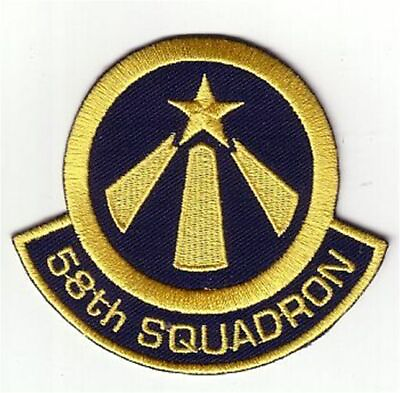 #ad SPACE ABOVE amp; BEYOND 58TH SQUADRON PATCH SAAB06 $7.99
