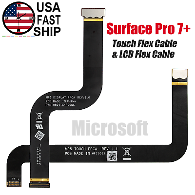 #ad NEW LCD Touch Flex Cable Display For Microsoft Surface Pro 7 7 Plus 1960 1961 $21.35