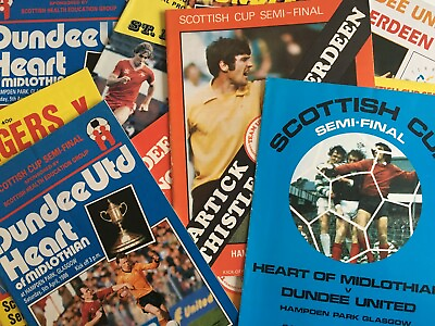 #ad Scottish Cup Semi Final Programmes *Choose from List* Discount Available GBP 2.75