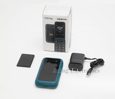 #ad #ad Nokia 2780 TA 1420 Flip Phone Unlocked Blue $39.99