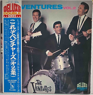 The Ventures 2LPs The Ventures Vol. 2 JAPAN VINYL OBI LP 9326B $24.99