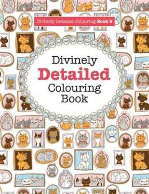 #ad Divinely Detailed Colouring Book 9 Brand New Free shipping in the US $13.19