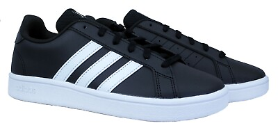 #ad Adidas Grand Court Base Sneakers Tennis For Woman Black EE7482 $87.70