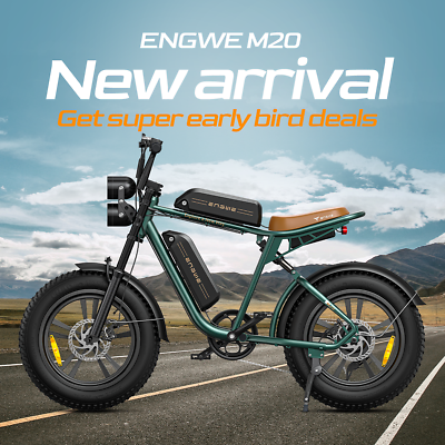 #ad Ebike 26quot; 1000W Electric Bike Mountain Bicycle 13 26A Fat Tire UL2849Certified $999.00