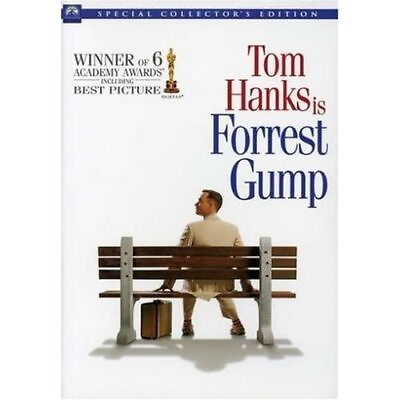 #ad Forrest Gump By Tom Hanks On DVD With Tom Hanks Gary Sinise Geoffrey Blake E61 $9.43