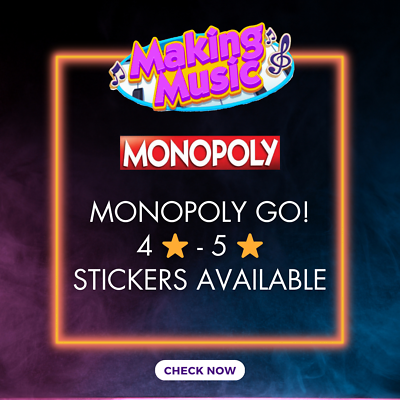 #ad Monopoly Go 4⭐ 5⭐ Star Stickers ⭐ Any Sticker Available Cheap🔥SUPER FAST⚡ $8.99