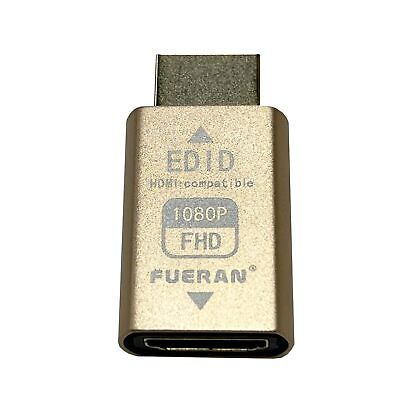 #ad Pass Through Edid Emulator For Use With Video Splitters Switches And Extender $37.89