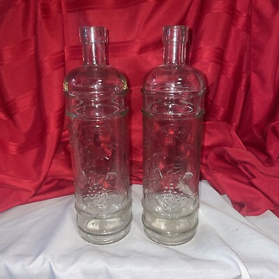 #ad 2 decorative bottles with design $19.00