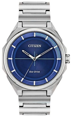 #ad Citizen Drive Model Stainless Steel Mineral Crystal Men#x27;s Watch BJ6530 54L $265.00