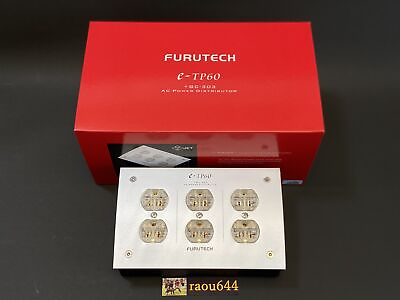 #ad FURUTECH E TP60 AC Power Supply Noise Absorption Distributor from Japan $273.99