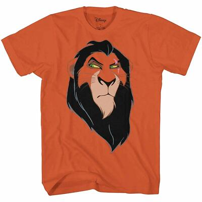 #ad Disney Lion King Scar Evil Face T Shirt $17.99