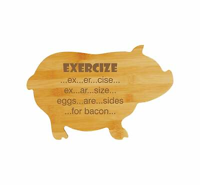 #ad Pigshaped Bamboo Reversible Cutting Board amp; Serving Trayfor Culinary Adventure $20.00