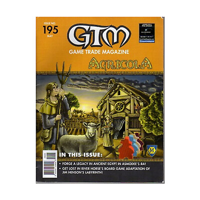 #ad Alliance Game Trade Mag #195 quot;Agricola Ra Labyrinthquot; Mag New $3.99