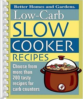 #ad Low Carb Slow Cooker Recipes by Better Homes and Gardens $5.73