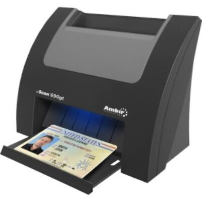 #ad Ambir nScan 690gt Duplex ID Card Scanner w AmbirScan for Athena Health $349.50
