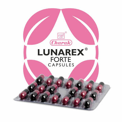 #ad Charak Lunarex Forte Capsule Natural Formulation to Balance Hormones 20 capsules $7.10