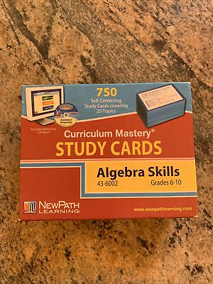 #ad New Path Learning Grade 6 10 Biology amp; Human Body Curriculum Mastery Study Cards $25.00