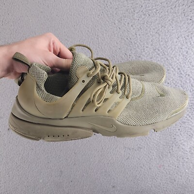 #ad Nike Shoes Mens 13 Green Air Presto Olive Army Casual Gym Beaters $69.95