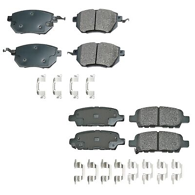 #ad Akebono ProACT Front and Rear Brake Pads Kit For FX35 FX45 Altima Maxima Murano $119.95