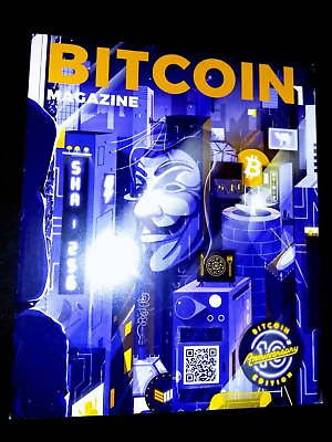 #ad Bitcoin Magazine 10th Anniversary Issue Satoshi BTC Limited Edition Very Rare $229.00