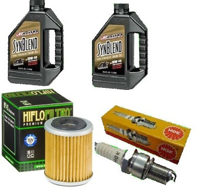 #ad Oil Change Kit Yamaha TTR 225 TTR 230 TW 200 Filter Spark Plug Tune Up Kit $40.76