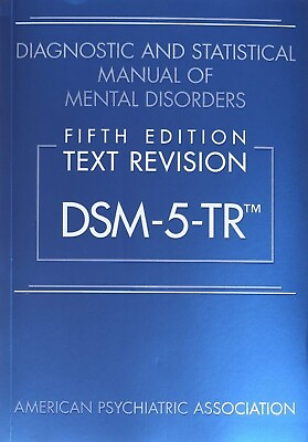 #ad Diagnostic and Statistical Manual of Mental Disorders DSM 5 TR Free Shipping $37.99