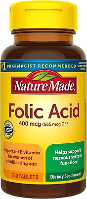 #ad #1 Mejores Pastillas Acido Folico Para Niños Hombres Mujeres Embarazadas natural $12.99