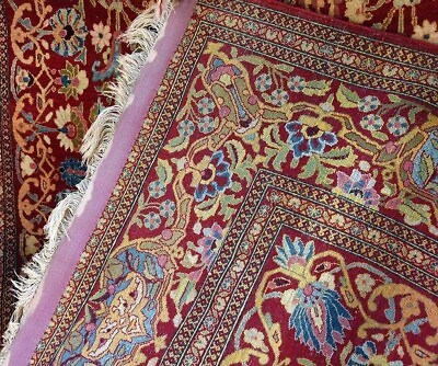 #ad Fine Genuine Antique Middle Eastern rug Ahmad Rug 1900s $4950.00