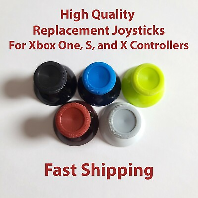 #ad 2pcs Replacement Analog Thumbstick Joy Stick For XBOX ONE X and S Controller $2.99