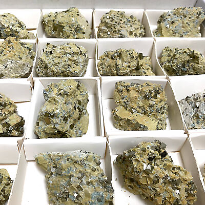 #ad Natural Pyrite Mineral Specimen 3 to 5.8 Oz #RMI596 $42.99