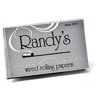 #ad Randy#x27;s Rolling Papers Classic Silver 1 1 4 All Natural With Wire FREE USA SHPD $1.75