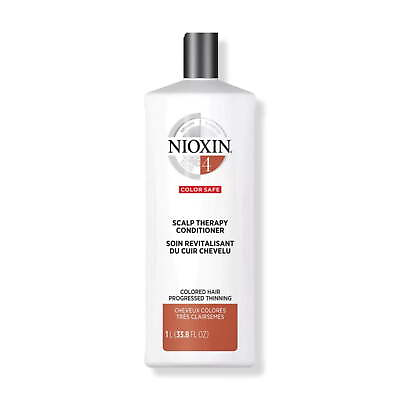 #ad Nioxin System 4 Scalp Therapy Conditioner For Thinning Colored Hair 33.8 oz $23.99