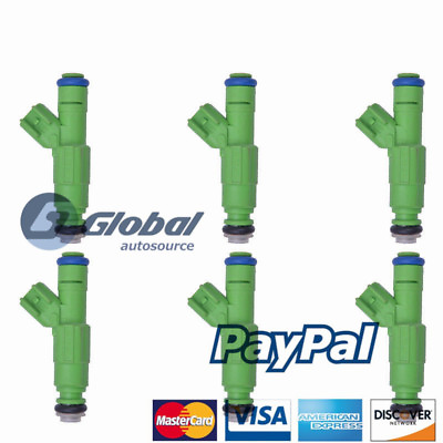 #ad GA 6 Pcs Fuel Injector 0280156007 For Dodge Caravan Chrysler Town Country 3.3 V6 $70.12