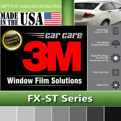 #ad 3M Window Film Charcoal FX ST40 40% VLT Automotive Solar Tint Multi Size E $150.00