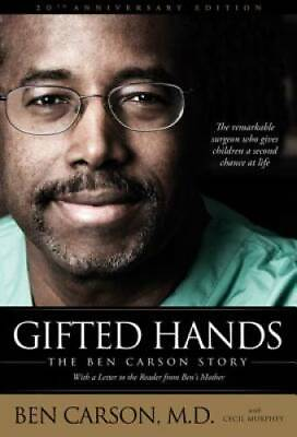 #ad Gifted Hands 20th Anniversary Edition: The Ben Carson Story Hardcover GOOD $3.95