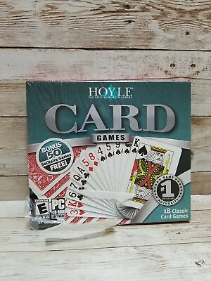 #ad Hoyle 18 Classic Card Games Bonus 50 Solitaire Games PC CD ROM Windows XP TORN $24.97