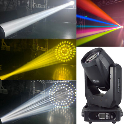 #ad Rainbow 8R 3in1 250W Moving Head Light double prisms gobo wash dj stage lighting $415.00