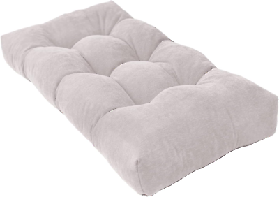 #ad Bench Cushion 36 Inch Chenille Fabric High Density Foam Non Slip Bottom Sof $72.52