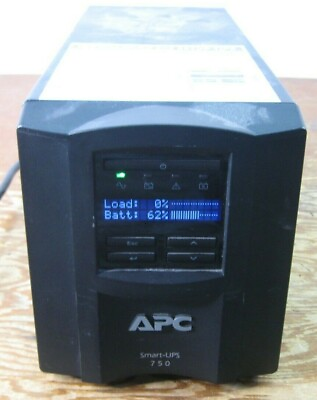 #ad APC SMT750 Smart UPS 750 Battery Backup UPS Working $179.99